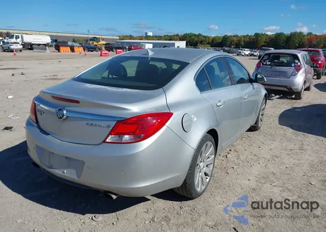 2011 Buick Regal Cxl Turbo Russelsheim из США, поврежденный, VIN W04G15GV6B1126316